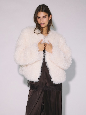 Noisy may - Chaqueta de entretiempo 'NMISABELLE' en beige: frente