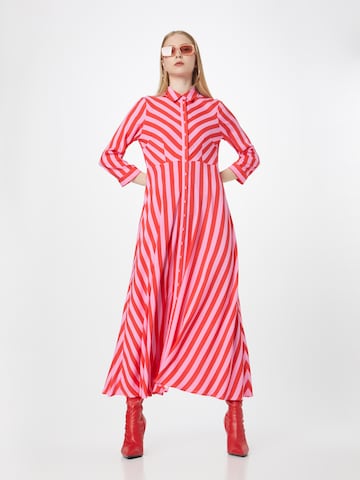 Y.A.S Shirt dress 'Savanna' in Red