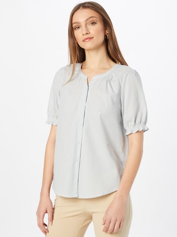NÜMPH Blouse 'ARDITH' in Blue: front