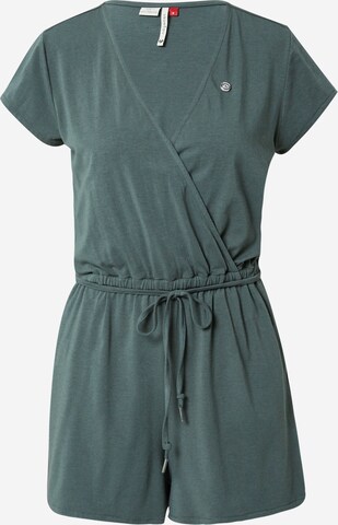 Ragwear Jumpsuit 'SHARNA' in Groen: voorkant