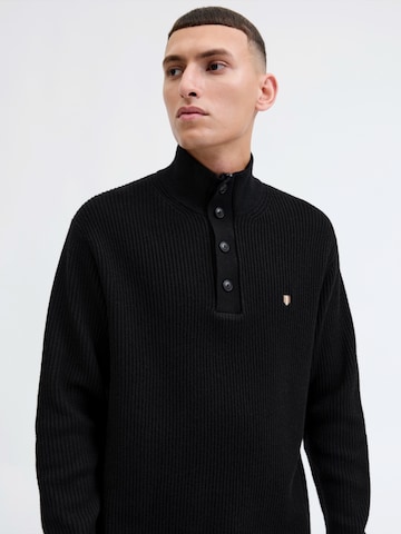 Pullover 'JPRBLURICHARD' di Jack & Jones Premium in nero