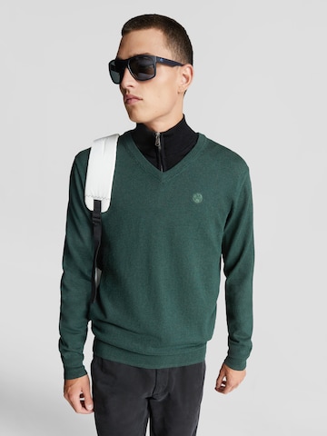 Pull-over North Sails en vert