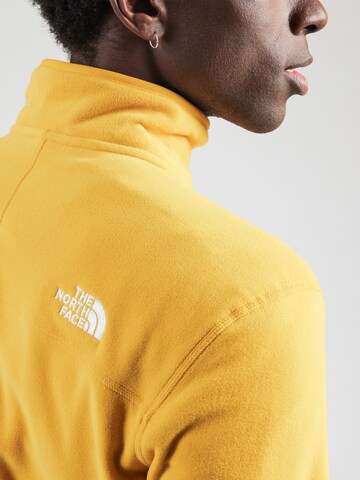 THE NORTH FACE Спортивная кофта '100 Glacier' в Желтый
