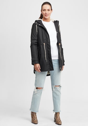 Oxmo Between-Season Jacket 'Jolina' in Black: front