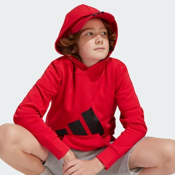 Felpa sportiva 'Essentials' di ADIDAS SPORTSWEAR in rosso