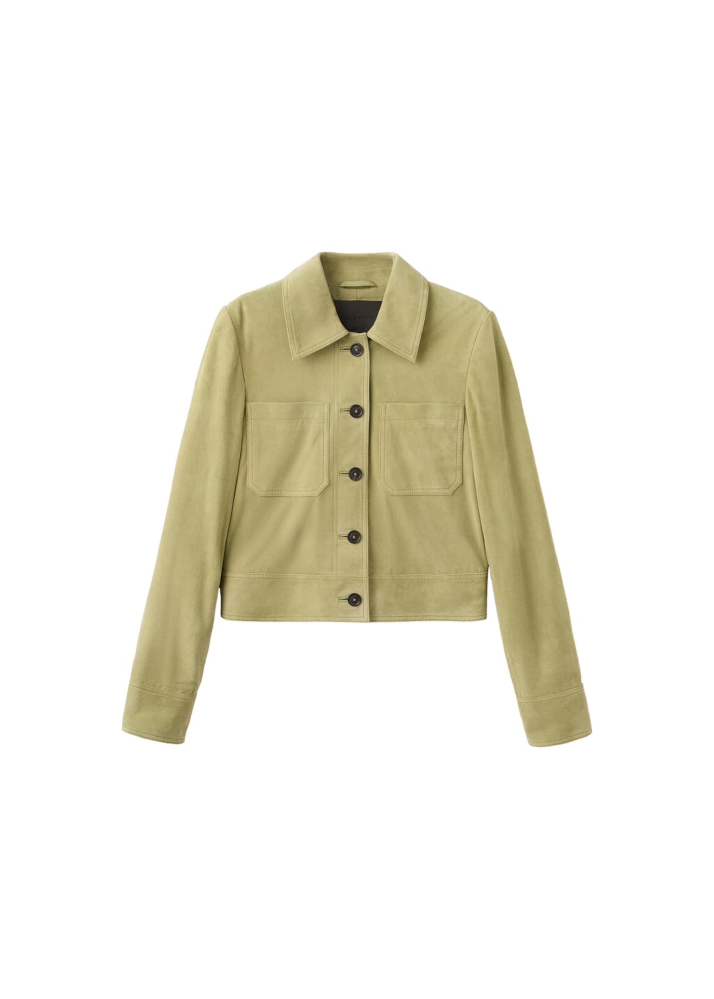 MANGO Between-Season Jacket 'Avignon' in Green: front