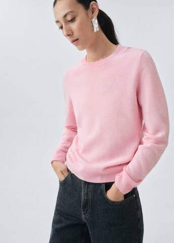 MANGO Pullover 'Bahia' in Pink: Vorderseite