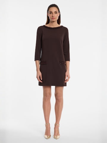 Robe 'Evinae' Ana Alcazar en marron