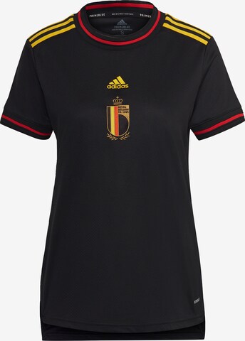 ADIDAS SPORTSWEAR Trikot 'Belgien 21/22' in Schwarz: predná strana