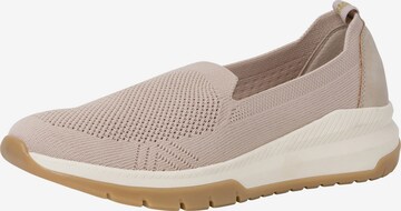 JANA Sneakers laag in Beige: voorkant