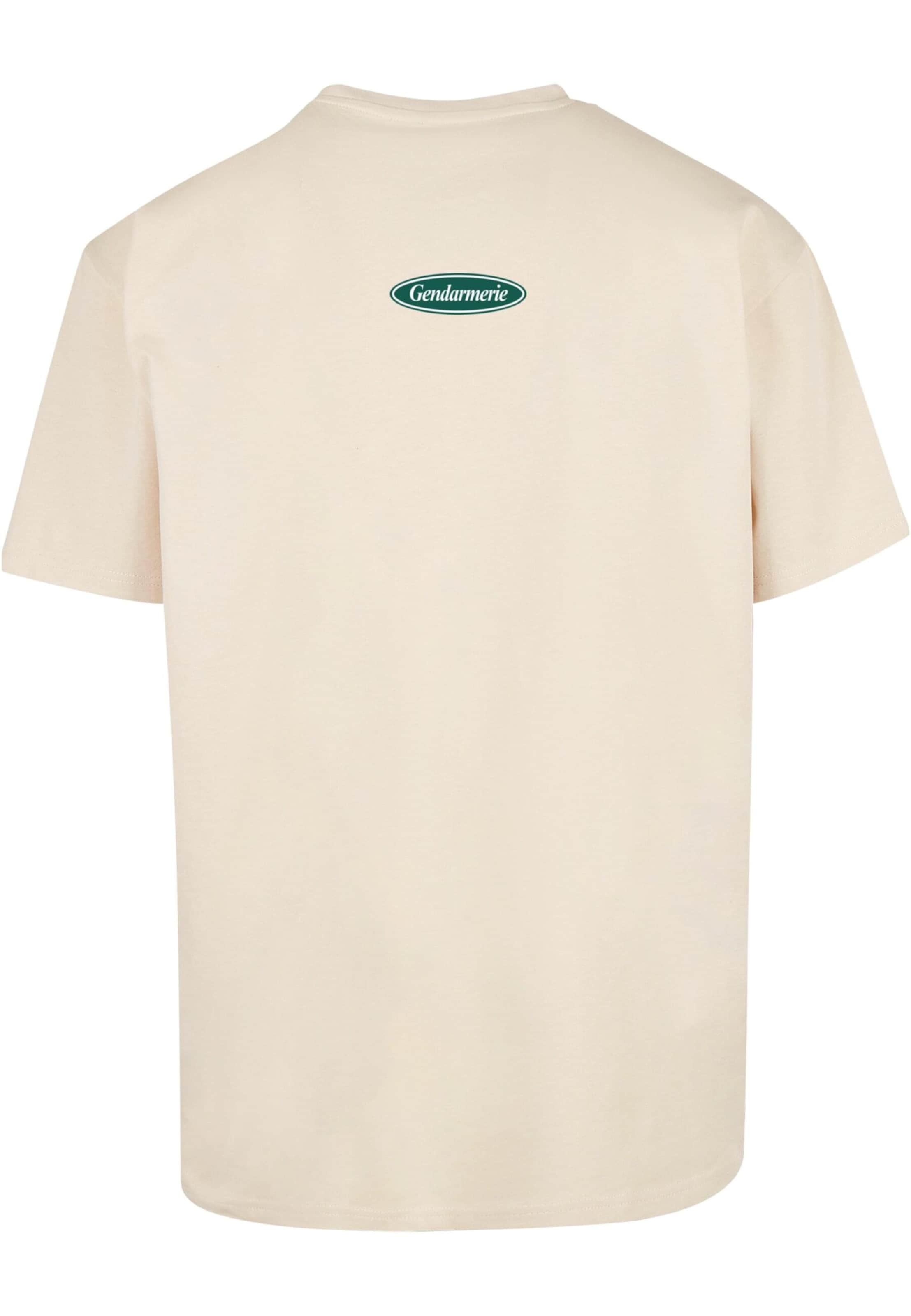 Maglietta 'Gendarmerie' di Mister Tee in beige