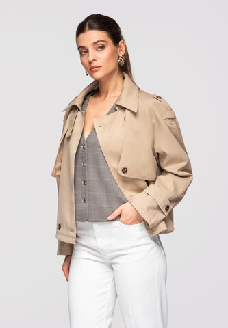 Veste mi-saison 'OW-JANP-0120' Ombre en beige