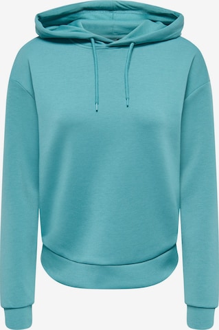 Sweat de sport 'LOUNGE' ONLY PLAY en bleu : devant