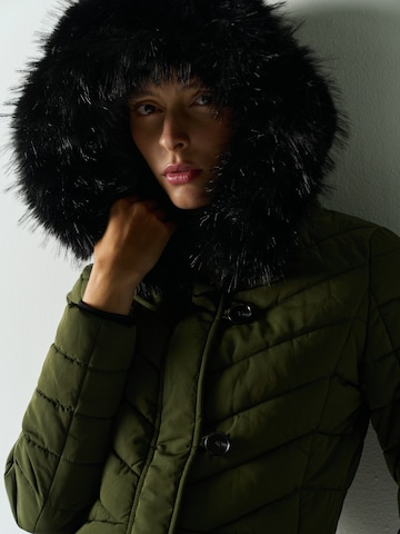 KOROSHI Winterjas in Groen
