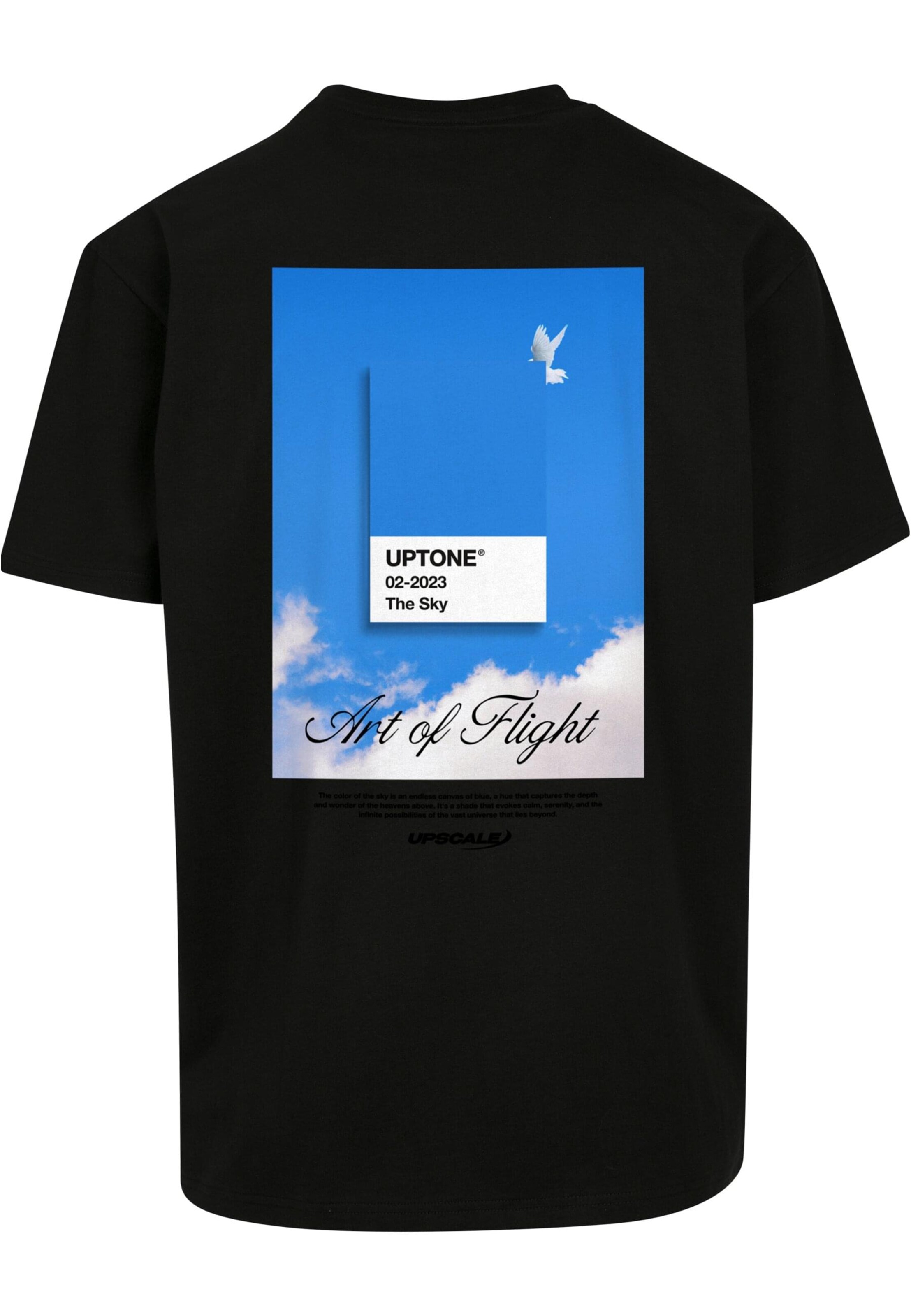 Tricou 'Uptone' de la MT Upscale pe negru