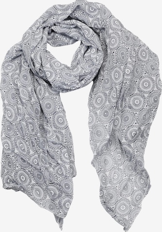 COLLEZIONE ALESSANDRO Schal 'Ra' in Weiß: Vorderseite