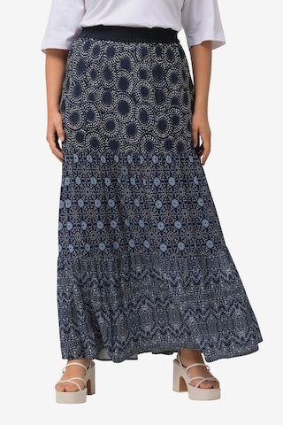 Ulla Popken Skirt in Blue: front