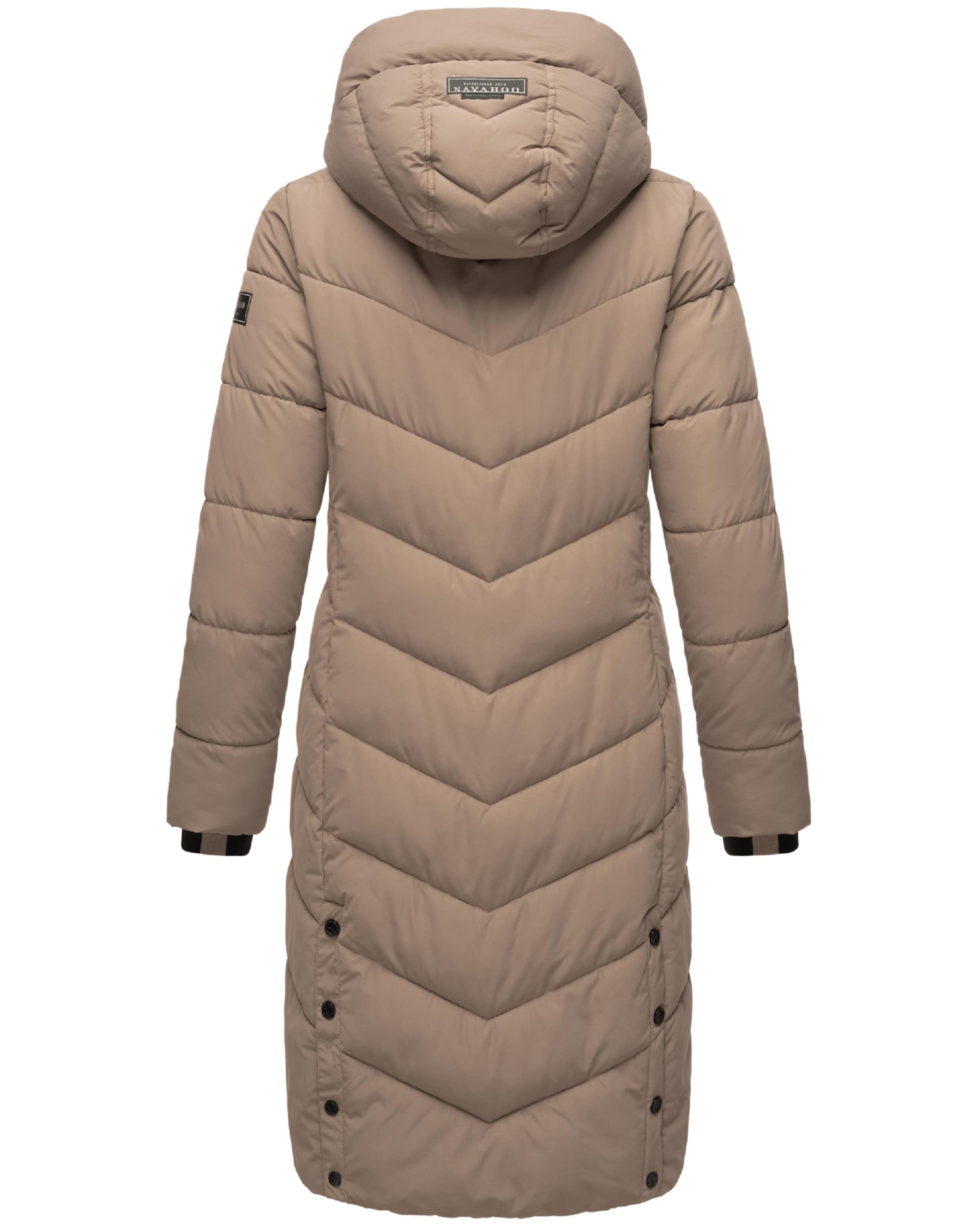 NAVAHOO Зимнее пальто 'Sahnekatzii XIV' в Коричневый
