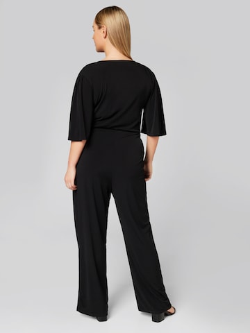 Tuta jumpsuit 'Charlotte' di Guido Maria Kretschmer Curvy in nero