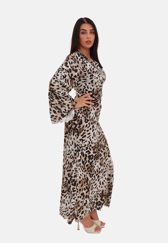 Elara Kjole 'Abaya' i beige