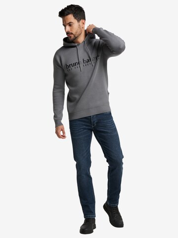 BRUNO BANANI Pullover ' BARBER ' in Grau