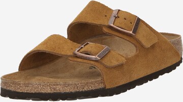 BIRKENSTOCK Pantoletter 'Arizona VL Mink' i brun: forside