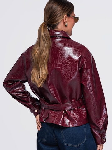 Ombre Between-season jacket in Red