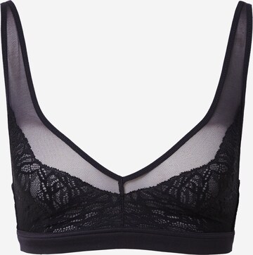 SCHIESSER Bustier BH in Zwart: voorkant