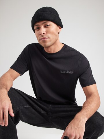 NAPAPIJRI Shirt 'SENAR' in Black: front