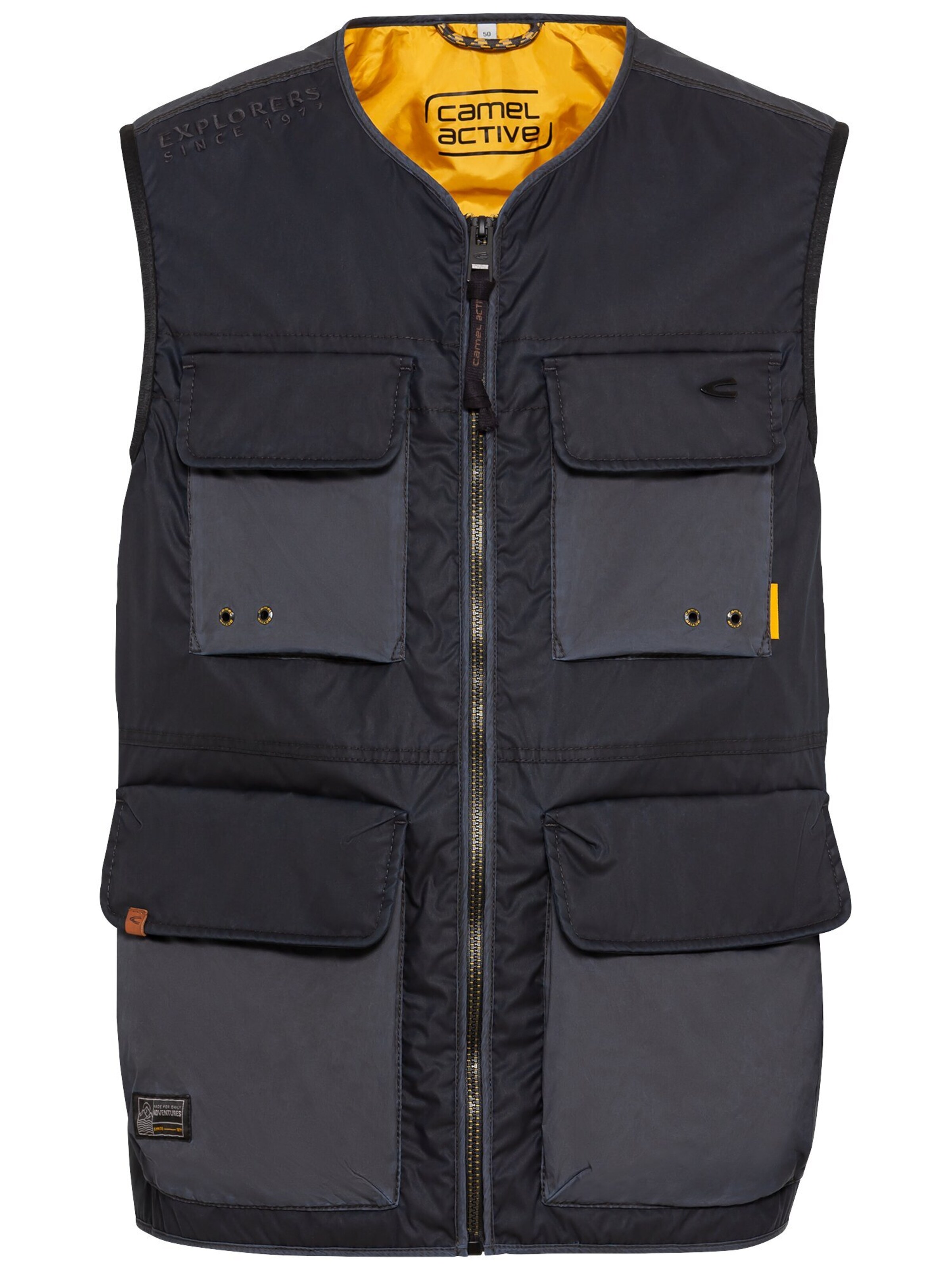 CAMEL ACTIVE Vest in Black: front