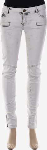 Maje Skinny-Jeans 27-28 x 30 in Weiß: predná strana