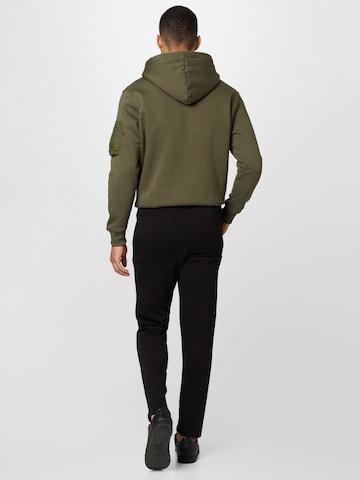 ALPHA INDUSTRIES Slimfit Hose in Schwarz