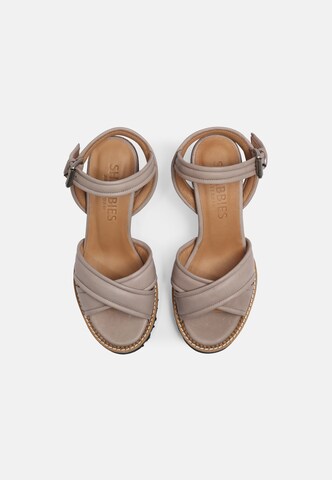 SHABBIES AMSTERDAM Sandale in Beige