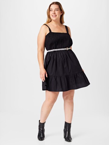 Cotton On Curve Letní šaty 'POPPY' – černá