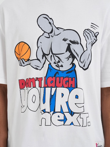 AND1 Särk 'Don't Laugh Trash Talk', värv valge