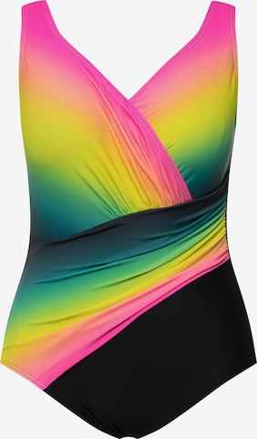 Ulla Popken Swimsuit in Mixed colors: front