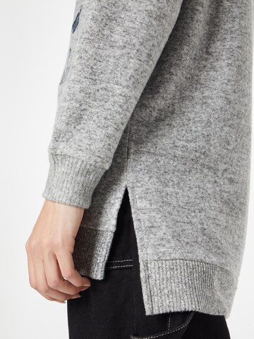 Pull-over 'Into The Blue' Soccx en gris