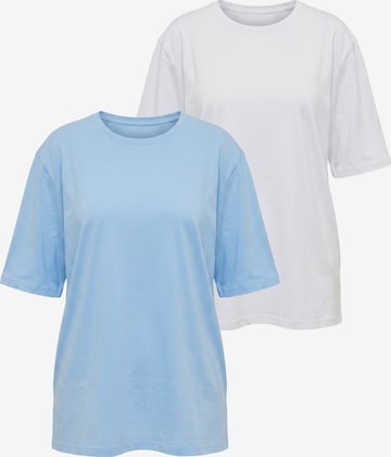 Ulla Popken Shirt in Blau: Vorderseite