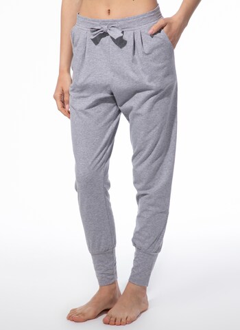 Pantaloncini da pigiama di Sanetta in grigio: frontale