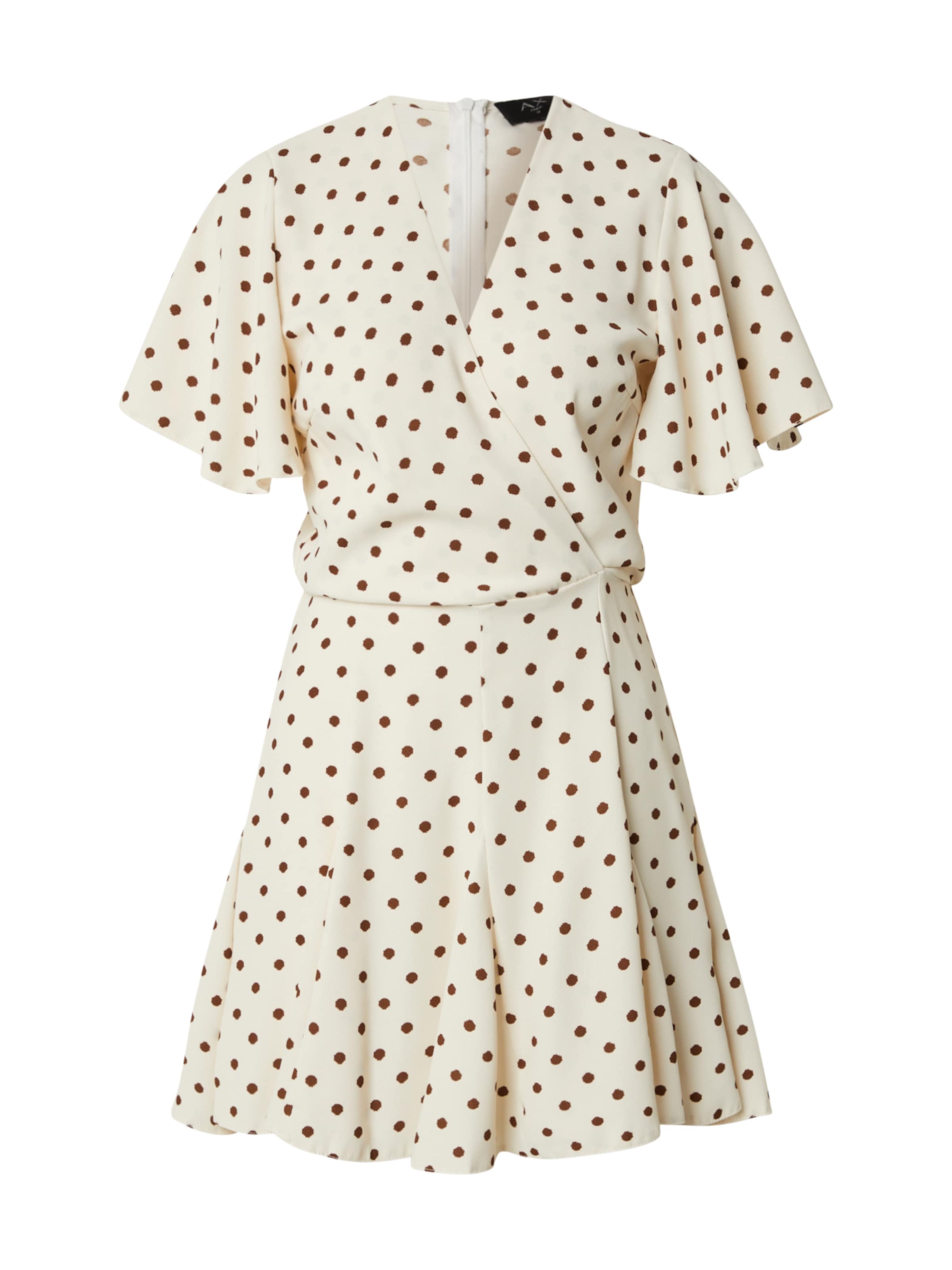 AX Paris Dress in Beige: front
