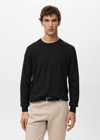 MANGO MAN Sweater 'Willy' in Black: front