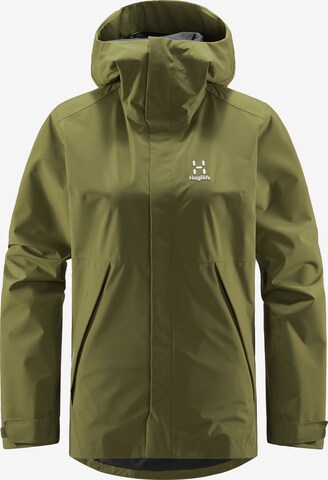 Haglöfs Outdoor Jacket 'Tjärn' in Green: front