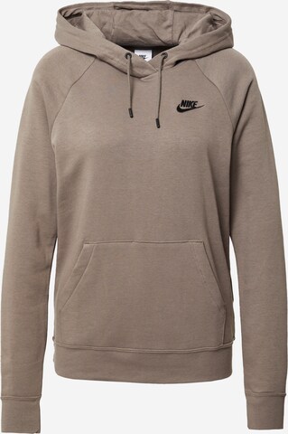 Nike Sportswear Sweatshirt in Braun: predná strana