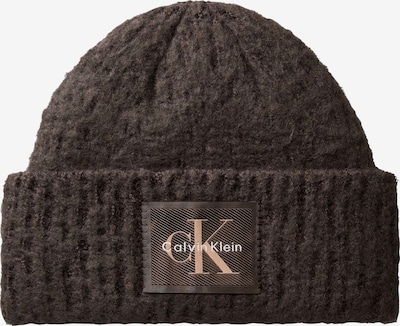 55-60 dydžio Megzta kepurė iš Calvin Klein, spalva – ruda, Prekių apžvalga