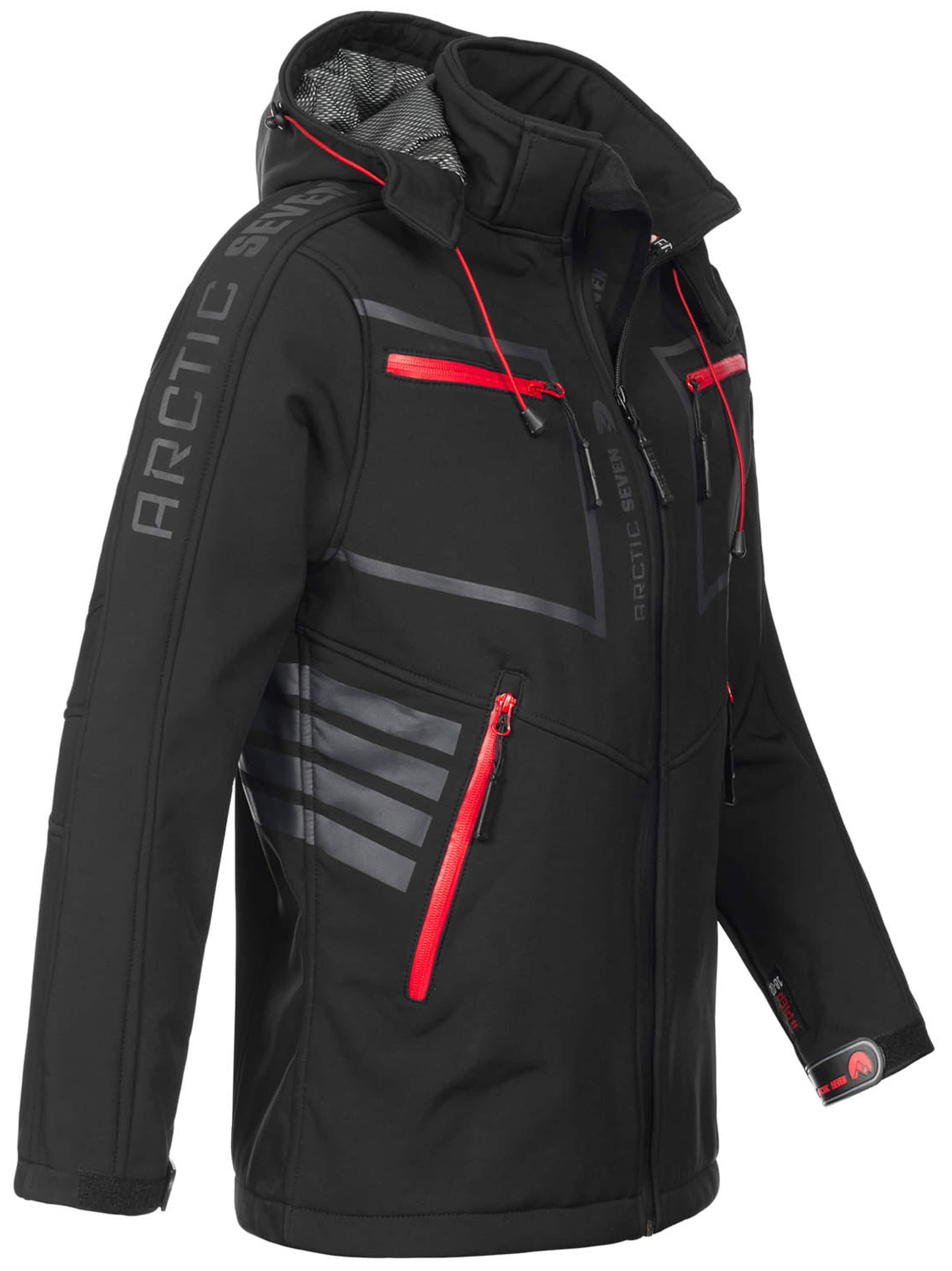 Arctic Seven Funktionsjacke in Schwarz