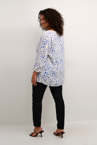KAFFE CURVE Blouse 'Claira' in Wit