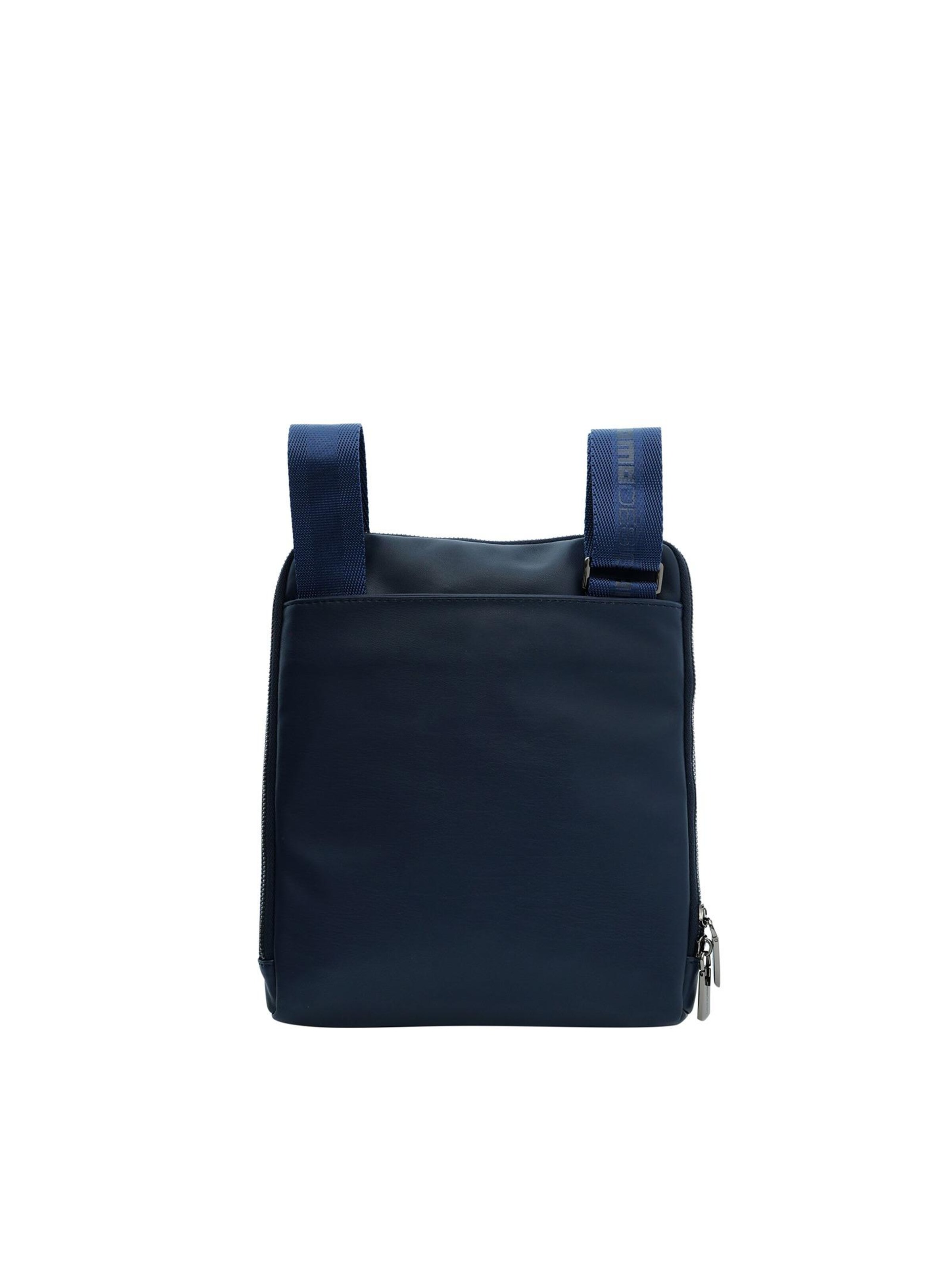 Borsa a tracolla 'Borsa a Tracolla Uomo Momo Design Poliestere Chiusura Zip 24x28cm' di Momo Design in blu