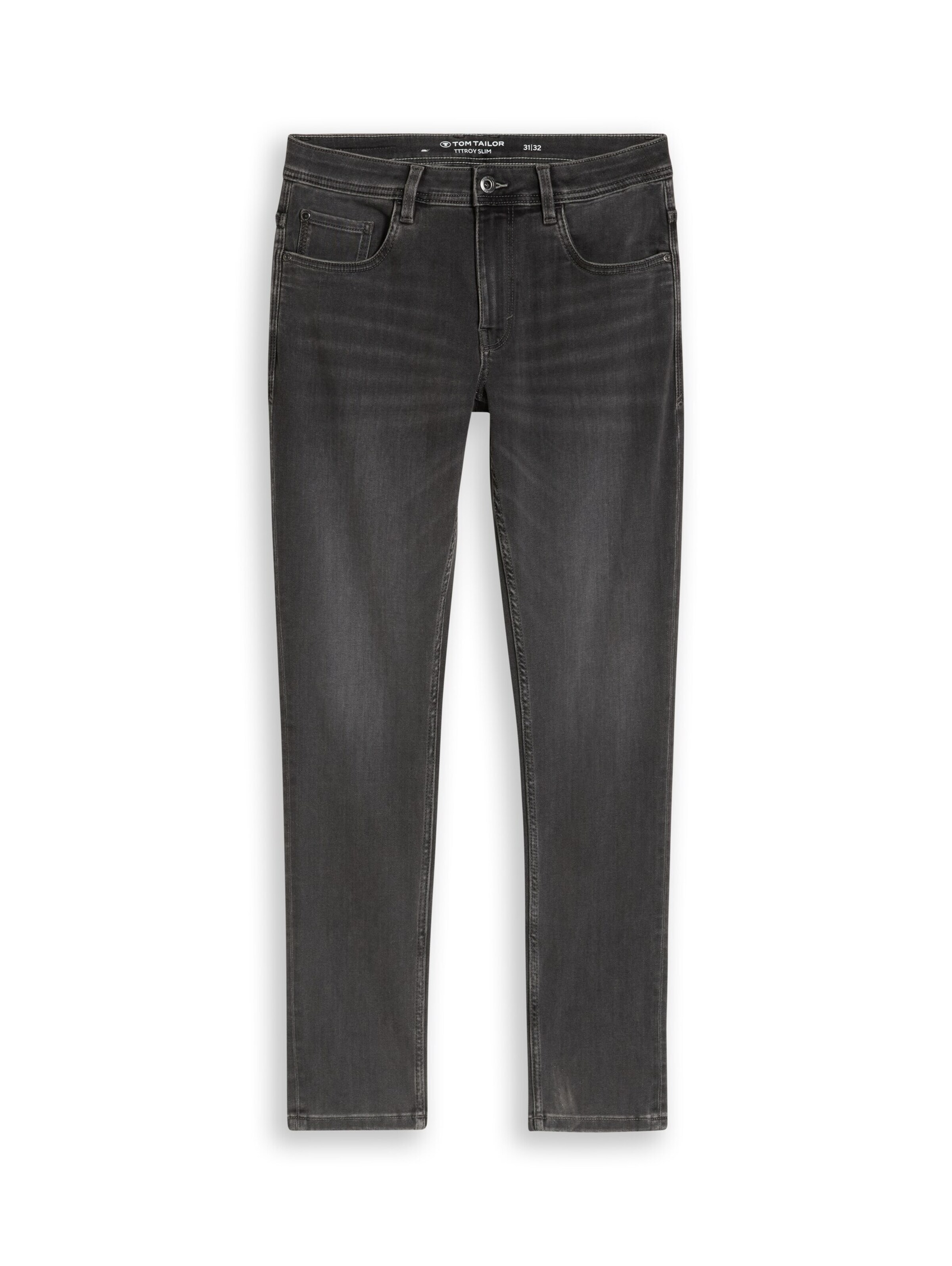 TOM TAILOR Jeans 'Troy' in Grau: Vorderseite