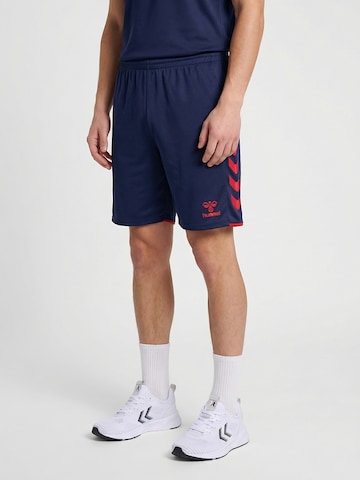 Hummel Regular Sportbroek 'Core 2.0' in Blauw