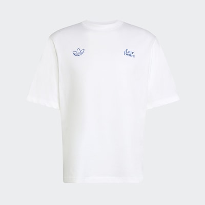 ADIDAS ORIGINALS T-Shirt in S in blau / hellblau / weiß, Produktansicht